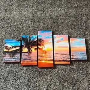 Canvas Beach Wall Art